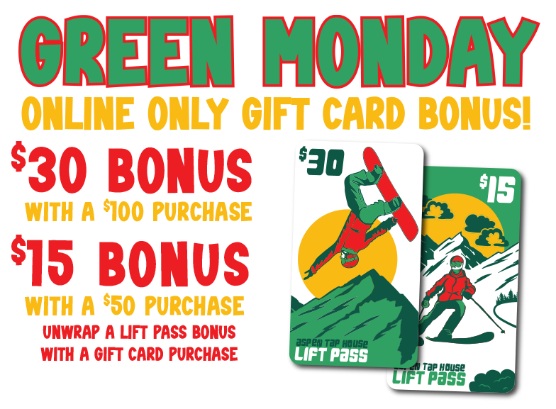 Aspen Tap House Promotional Text